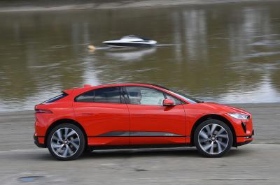 Jaguar I-Pace driving