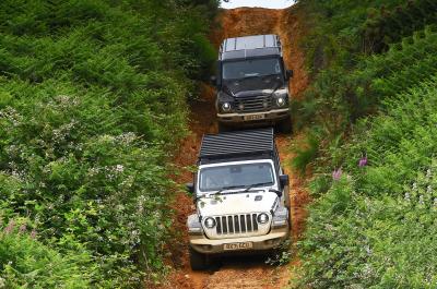 Ineos Grenadier vs Jeep Wrangler