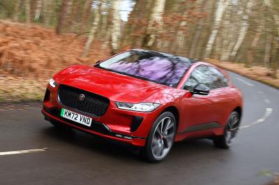 Jaguar I-Pace front cornering