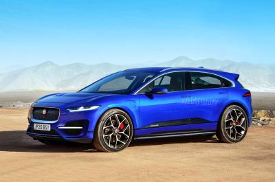 Jaguar J-Pace rendering
