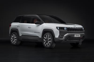 Jeep Compass front three quarters static