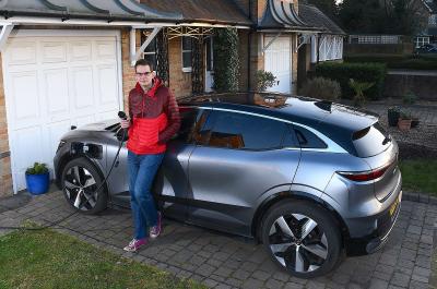 Jim with Renault Megane E-Tech