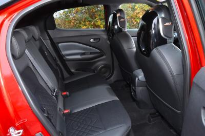 Nissan Juke rear space