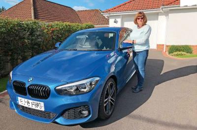 Julie and BMW 1 Series