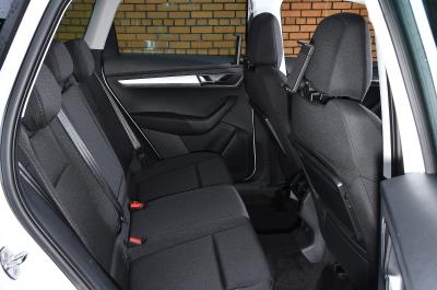 New Skoda Karoq rear space