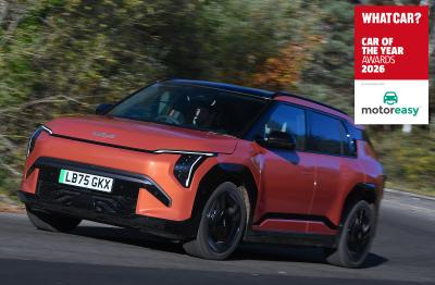 Kia EV3 driving
