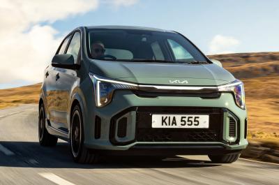 Kia Picanto front driving