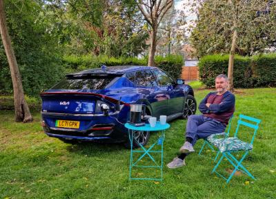 Kia EV6 LT picnic