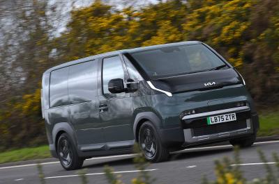 Kia PV5 Cargo driving front