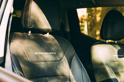 Mitsubishi L200 leather seats