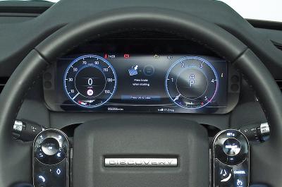 Land Rover Discover Sport instruments - 69-plate car