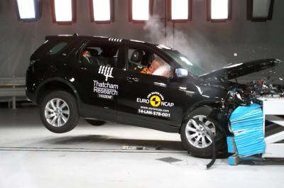 Land Rover Discovery Sport Euro NCAP crash test