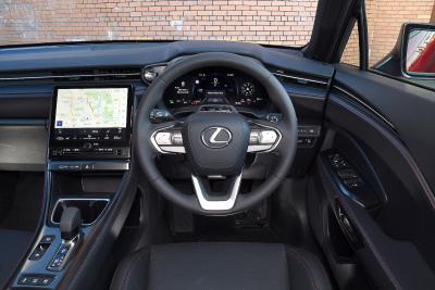 Lexus LBX interior dashboard
