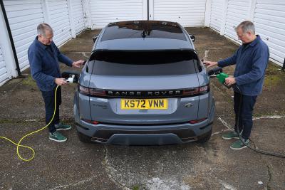 Long Term Range Rover Evoque electric and petrol