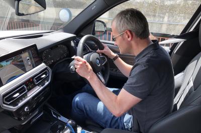 LT BMW iX3 - struggling to read instruments