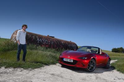 Used Mazda MX-5 long-term static water tank