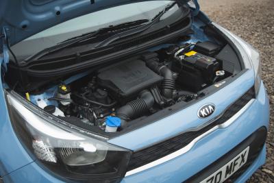 Kia Picanto engine bay