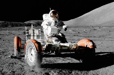 Luna Rover driving