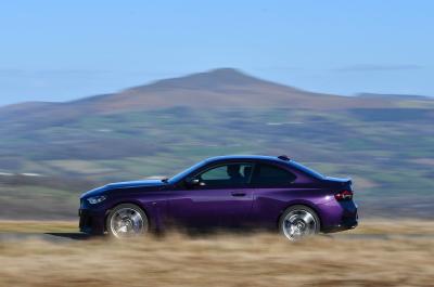 New BMW M240i Coupe side shot