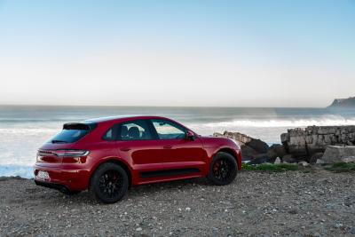 2020 Porsche Macan GTS parked side on