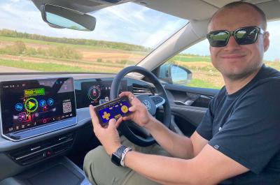 Max gaming in Volkswagen Passat