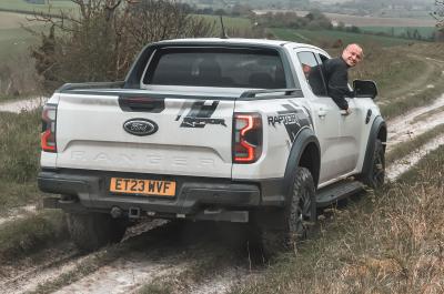 Max off-roading in Ford Ranger Raptor
