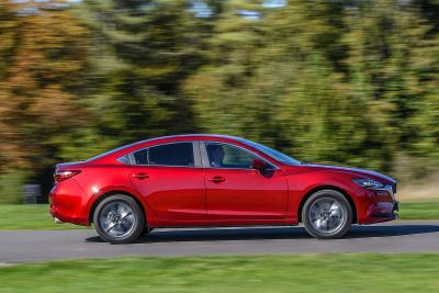 MAzda 6 driving