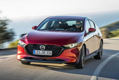 2019 Mazda 3 Cornering Front