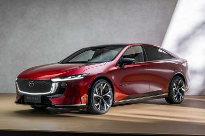 Mazda 6e electric car front static