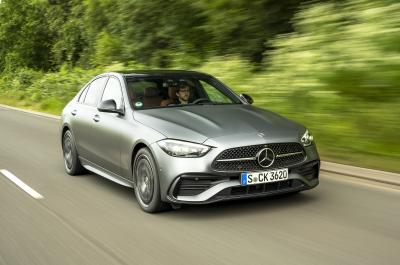 Mercedes C-Class front corner