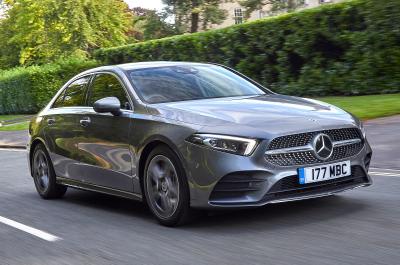 Mercedes A-Class Saloon front right driving