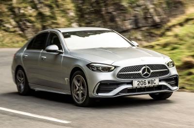 Mercedes C-Class front right driving