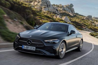 Mercedes CLE Coupé front left cornering