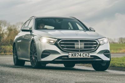 Mercedes E-Class Estate front cornering