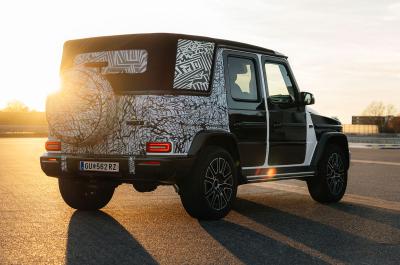 Mercedes G-Class Cabriolet rear static