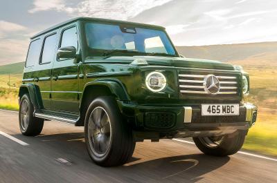 Mercedes G-Class front right driving