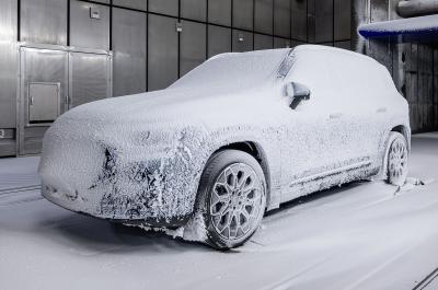 Mercedes GLB winter testing front static