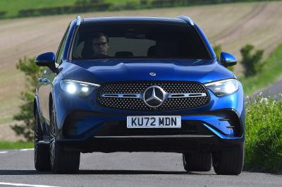 Mercedes GLC front driving