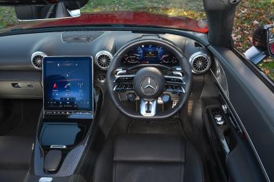 New Mercedes-AMG SL dashboard