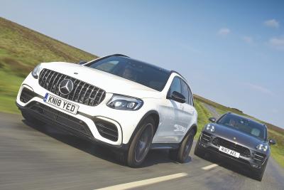 Used test: Mercedes-AMG GLC vs Porsche Macan 