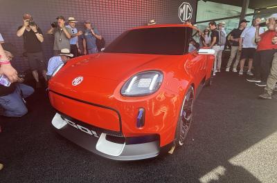 MG Go concept front static Goodwood FOS