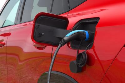 MG HS PHEV charging socket