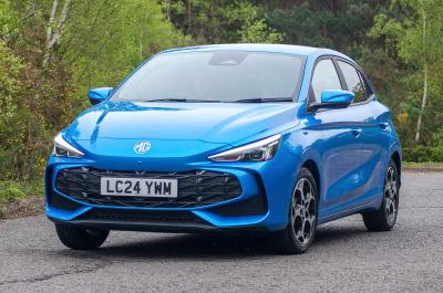 MG3 front cornering