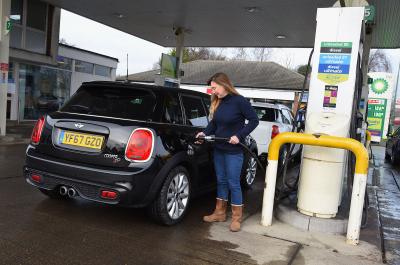 Mini petrol station