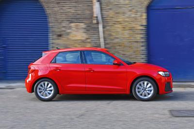 Audi A1 driving
