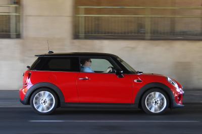 Mini hatchback side