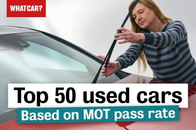 Top 50 cars for MOT pass