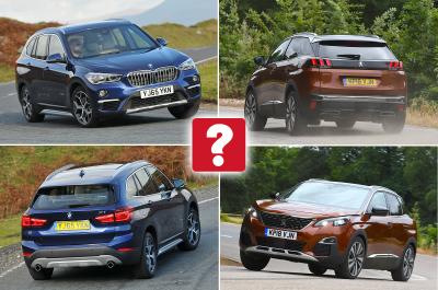 New Peugeot 3008 vs used BMW X1