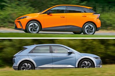 New MG 4 EV vs used Hyundai Ioniq 5 EV
