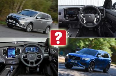 New Mitsubishi Outlander PVEV and used Volvo XC90 T8